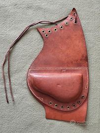 US GI WWII ORIGINALE CHEEK PAD GARAND CUOIO K line