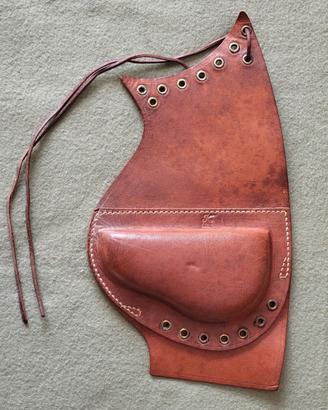 US GI WWII ORIGINALE CHEEK PAD GARAND CUOIO K line