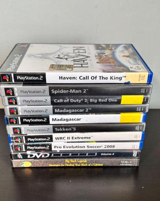 Lotto giochi PlayStation 2 + DVD