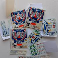 Decals 1:43 rally Toyota Ford Ferrari Racing43 BBR