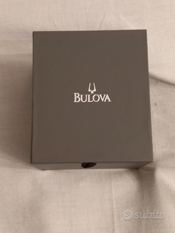 Bulova box porta orologio e espositore usato  Roma