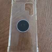 Cover silicone ad anello Samsung Galaxy Ultra 2022