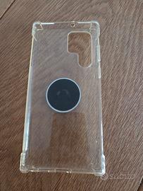 Cover silicone ad anello Samsung Galaxy Ultra 2022