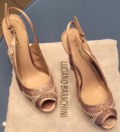 Scarpe Décolleté Luciano Barachini n. 39 tacco 12