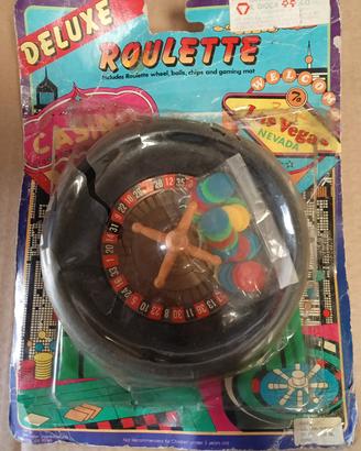 gioco tavolo roulette+accessori nuova 