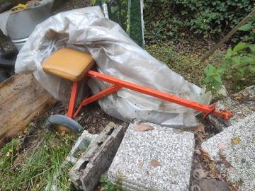 Seduta per motocoltivatore