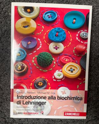 Introduzione alla Biochimica di Lehninger - Nuovo