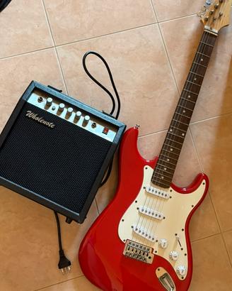 Chitarra elettrica Washburn + amplificatore.