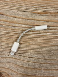 Adattatore lightning cuffie jack 3.5mm Apple