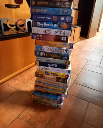 Lotto videocassette (VHS) Disney e vintage