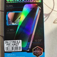 Vetro temprato Iphone 17