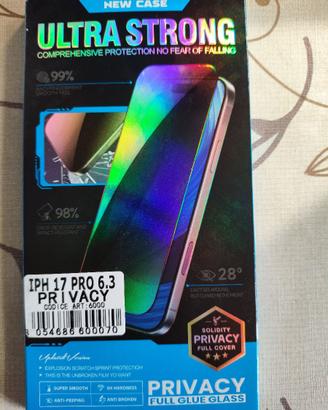 Vetro temprato Iphone 17