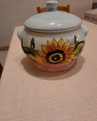 Biscottiera in ceramica Centrotavola