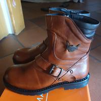 stivali uomo marroni nuovi 44