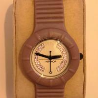 Orologio Hip Hop Crystal malva