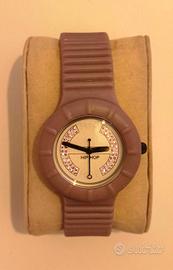 Orologio Hip Hop Crystal malva