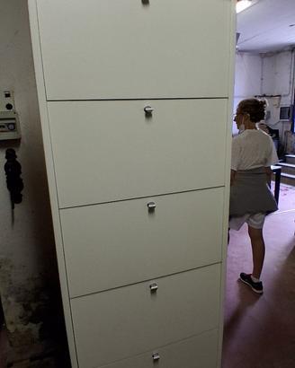 Scarpiera Slim a Colonna 5 Scomparti 