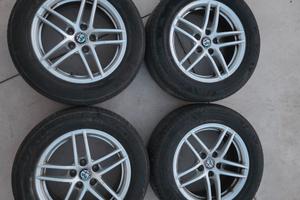 4 cerchi 16 gommati originali Alfa Romeo GIULIA 