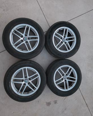 4 cerchi 16 gommati originali Alfa Romeo GIULIA 