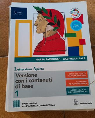 letteratura aperta 1