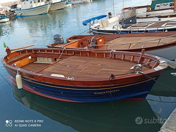 Gozzo Sorrentino in legno