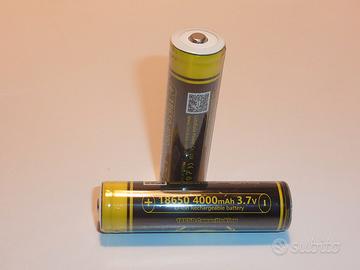 2 batterie NUOVE 18650 LiitoKala Lii-King4000 PCB