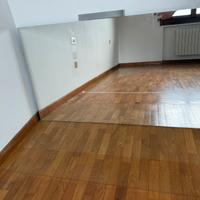 Specchio con faretto integrato