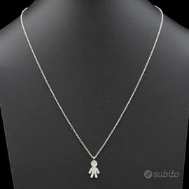 CRIVELLI COLLANA ORO 18KT CON PENDENTE BIMBO 0.17