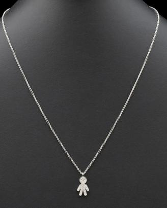 CRIVELLI COLLANA ORO 18KT CON PENDENTE BIMBO 0.17