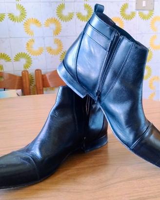 Stivaletti Uomo EMERSON in Vera Pelle - Made in It