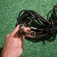 Cavo XLR/DMX bilanciato per microfono e audio prof