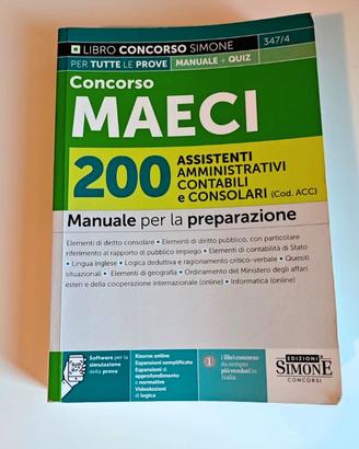 Manuale Concorso MAECI – 200 assistenti...