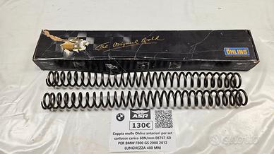COPPIA MOLLE OHLINS ANTERIORI PER BMW F800 GS 2008