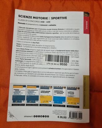 Libro scienze motorie e sportive 