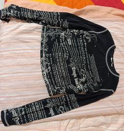 Maglia Y2K grunge scritte Terranova
