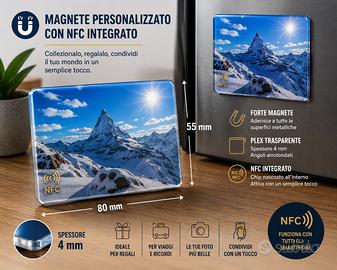 Magnete NFC Personalizzato – Foto e Video