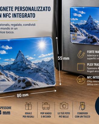 Magnete NFC Personalizzato – Foto e Video