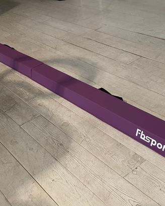 FBSPORT Trave di ginnastica pieghevole 240cm