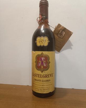 Chianti Classico Castelgreve 1977 -Collezione