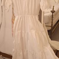 Vestito bianco lungo donna 