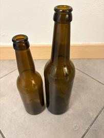 Bottiglie in vetro ambrato per birra - 84 pezzi