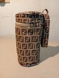 Porta biberon termico FENDI vintage Canvas Monogra