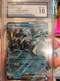 Black Kyurem ex Holo CGC 10 GEM MINT 