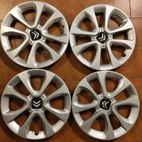 4 Copricerchi originali Citroën r15 pollici