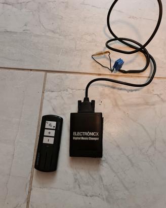 Adattatore musica  MP3 USB SD AUX