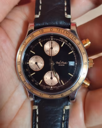 Orologio Paul Picot Telemeter Acciaio e oro