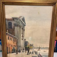 Acquerello veneziano primi decenni del ‘900.