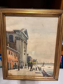 Acquerello veneziano primi decenni del ‘900.