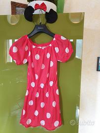 MINNIE COSTUME 5-6 ANNI