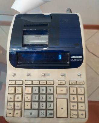 calcolatrice professionale Olivetti logos 692